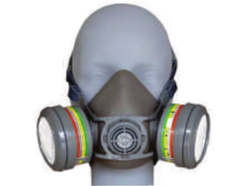 Half Face Mask With Double Cartridge
